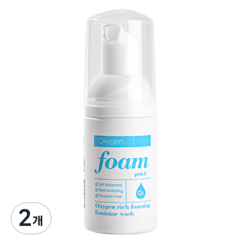 맑은그날 산소 리치 포밍워시 여성청결제, 2개, 30ml
