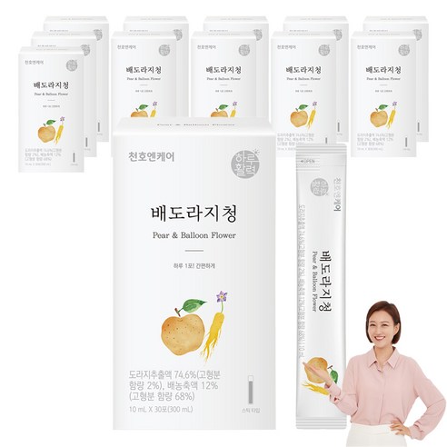 천호엔케어 배도라지청, 300ml, 12개