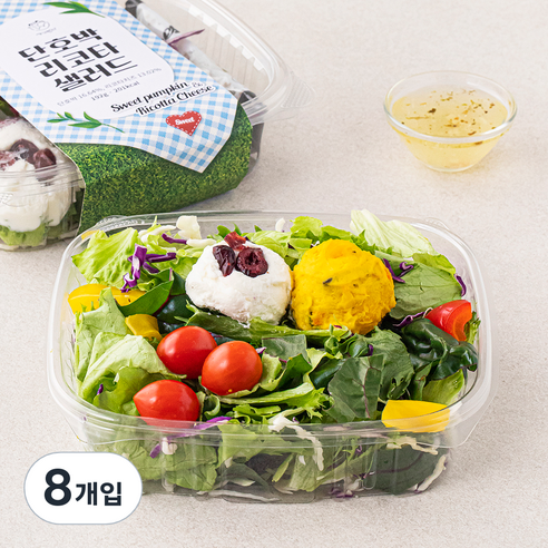 세끼판다 단호박 리코타 샐러드, 192g, 8개입