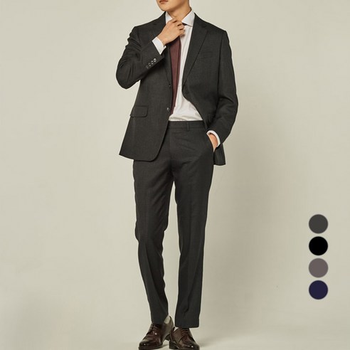 트래드클럽 남자 정장 베리 수트 세트 (4컬러) (M-3XL)