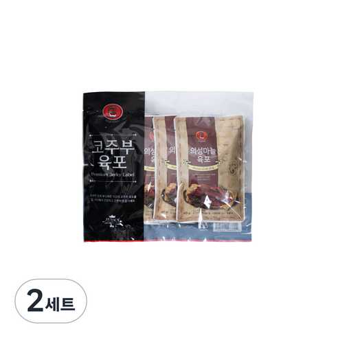 코주부 의성마늘 육포 40g x 5p, 200g, 2세트
