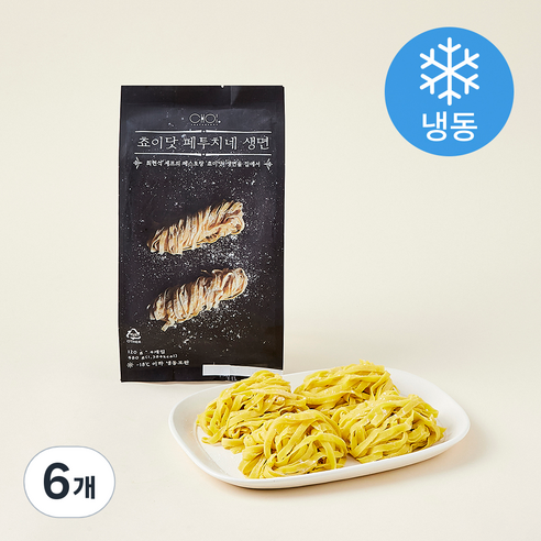 최현석의쵸이닷 페투치네 생면 4입 (냉동), 480g, 6개