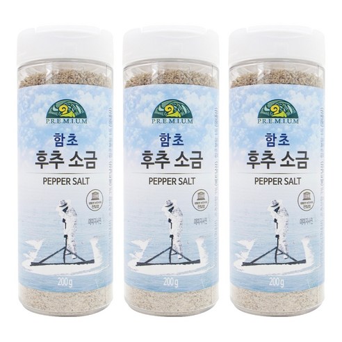 오가닉스토리 함초 후추소금, 200g, 3개