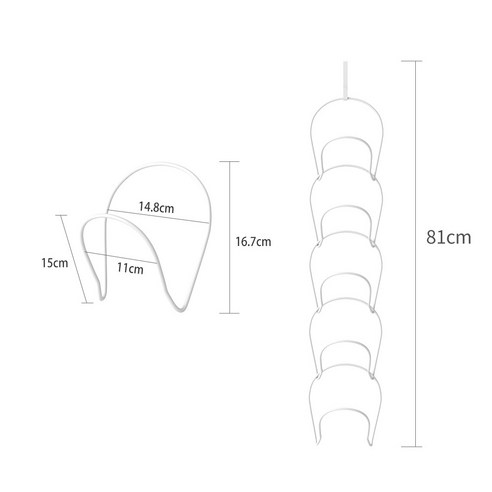 코멧 홈 모자 보관용 후크 행거: 정리해주는 편리한 아이템