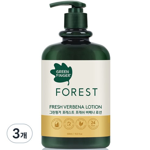 그린핑거 포레스트 프레쉬 버베나 로션, 1개, 500ml