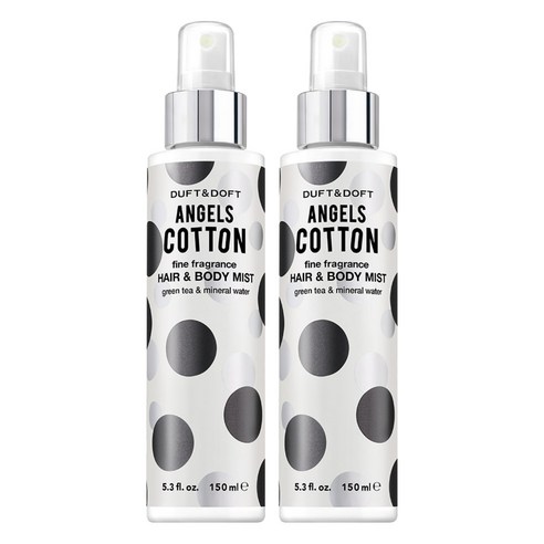 더프트앤도프트 파인 프라그란스 헤어 앤 바디미스트 엔젤스코튼, 2개, 150ml