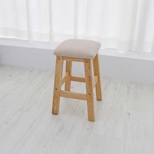 에코DIY 헬리콘 사각 스툴, 베이지
