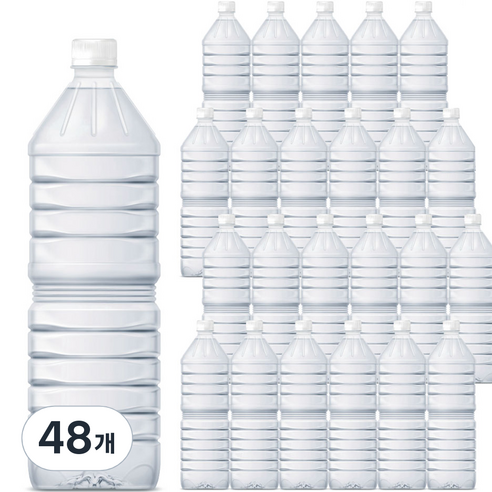 지리산 물하나 ECO 생수, 2L, 48개