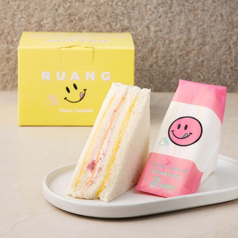 루앙 딸기 샌드위치, 63g, 6팩 뚜레쥬르