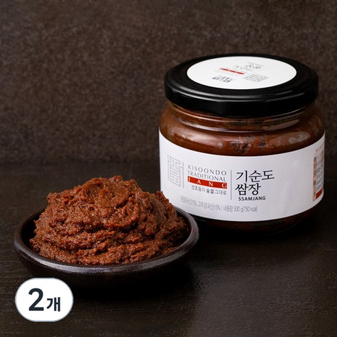 기순도 쌈장, 500g, 2개
