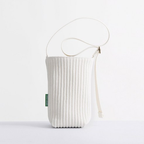 스타일리시하고 지속 가능한 여성용 그린스터프 텀블러 에코 줄조절 미니백 60