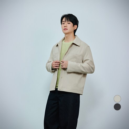 마인드브릿지 남성용 변형 트러커 자켓 MZJP2103