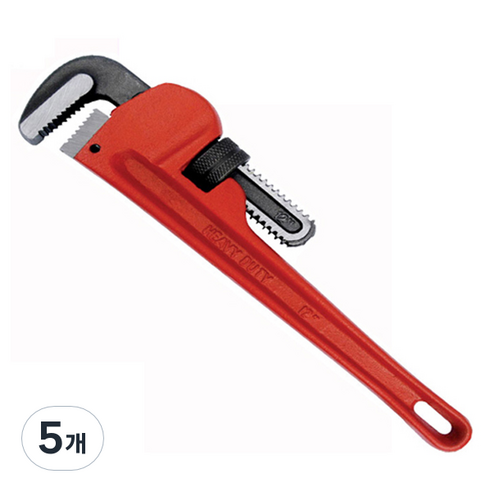 케이디와이 파이프렌치 KPW-250, 5개