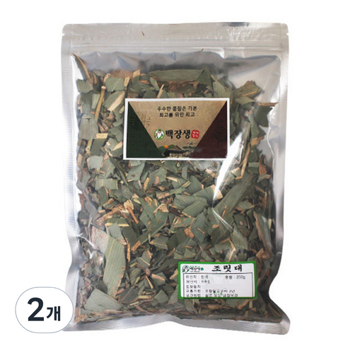 백장생 조릿대, 200g, 2개