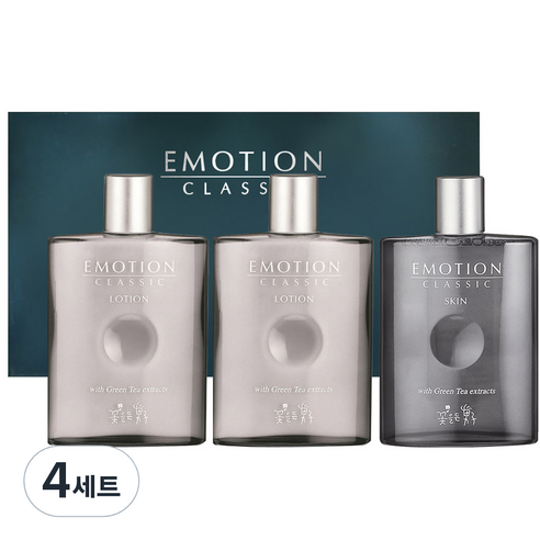 꽃을든남자 이모션 클래식 남성 기초 2종 세트, 4세트