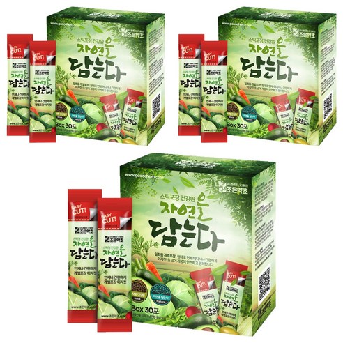 조은약초 자연을 담는다 프리미엄 다시마환 스틱, 3g, 90개