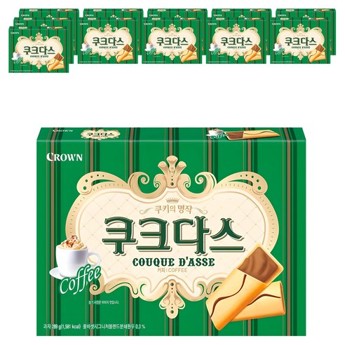 쿠크다스 커피, 289g, 12개