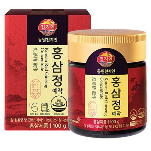 천지인 홍삼정 예작, 100g, 1개