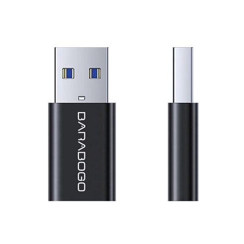 바라보고 USB 3.0 C타입-A타입 OTG 변환젠더, C타입 to A 젠더 USB 3.0, 1개