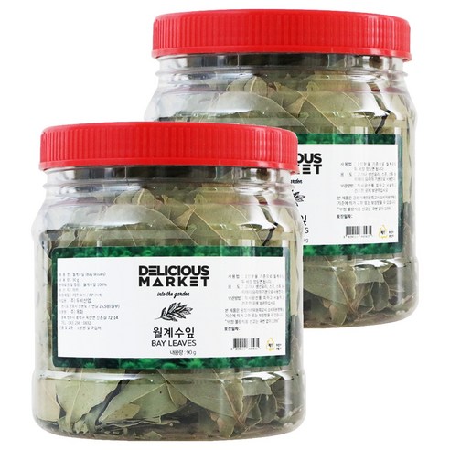 딜리셔스마켓 월계수잎, 90g, 2개