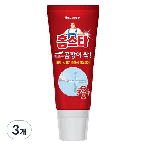 홈스타 바르는 곰팡이 싹 세정제, 120ml, 3개