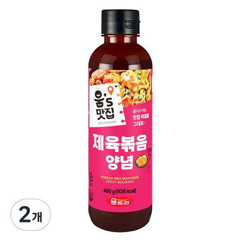 움트리 제육볶음 양념, 480g, 2개