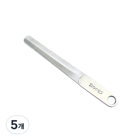보카스 V형 손톱줄, 5개