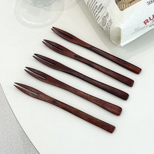 세련된 식탁을 위한 자연의 선물, 다드림 원목 옻칠 포크