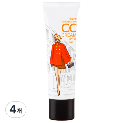 로쎄앙 컬러컬렉션 씨씨크림 튜브형 SPF45 PA+++ 30g, 4개