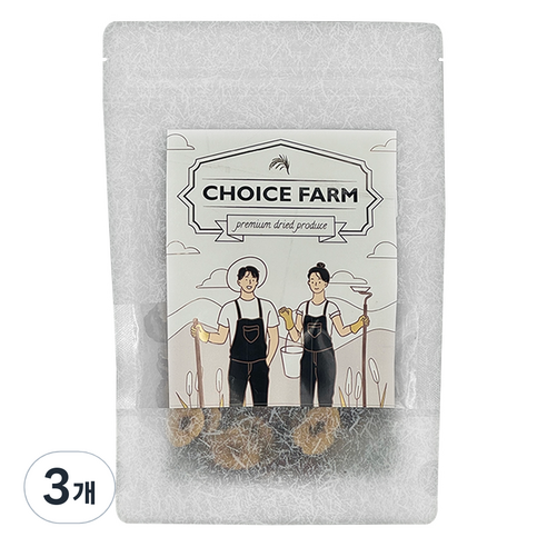 초이스팜 건대추칩, 60g, 3개