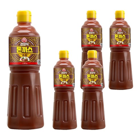 오뚜기 경양식 돈까스소스, 1.1kg, 5개