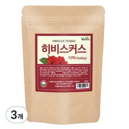 라돌체비타 히비스커스 삼각티백 50p, 1.2g, 50개입, 3개
