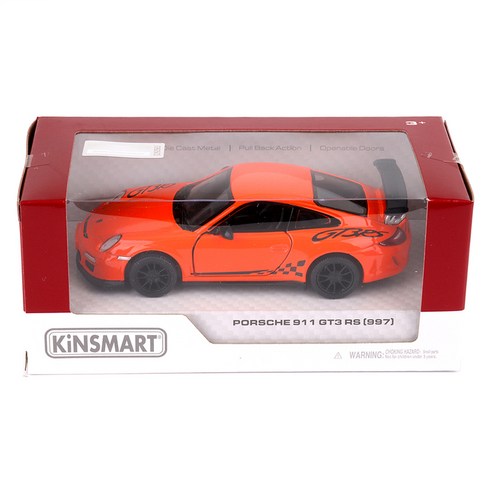 킨스마트 포르쉐 911 GT3 RS 다이캐스트 KT5352, 오렌지, 1개