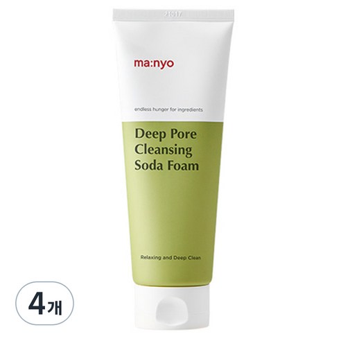 마녀공장 딥 포어 클렌징 소다폼, 150ml, 4개