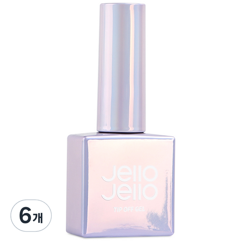 젤로젤로 연장 팁오프젤, 10ml, 6개