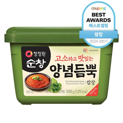 청정원순창 양념듬뿍 쌈장, 500g, 1개