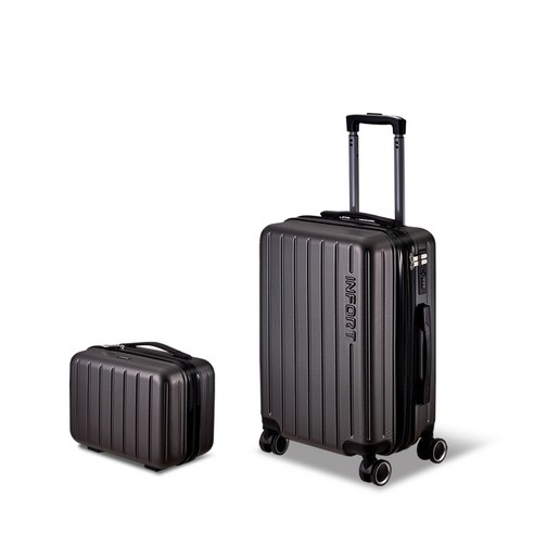 여행의 시작과 끝을 함께할 완벽한 동반자, 인포트 확장형 기내용 엣지 캐리어 + 래디백 세트 인포트캐리어