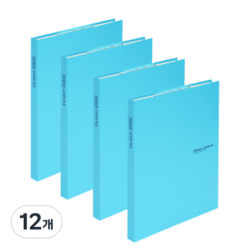 드림 트레비엥 레버 A4, 12개, 하늘