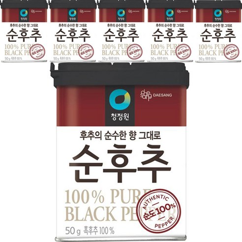 청정원 순후추, 50g, 1개