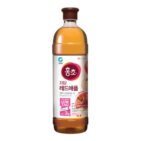 홍초 청정원 레드애플 저당, 1개, 1.5L