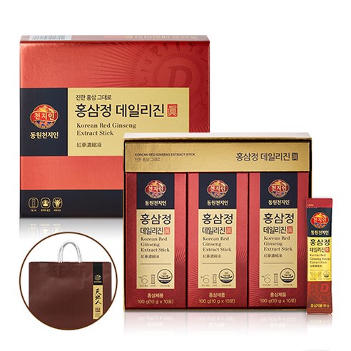 동원천지인 6년근 홍삼정 데일리진 30포, 300g, 1개