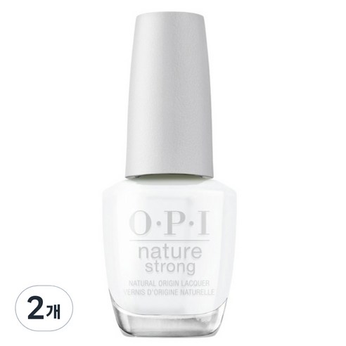 오피아이 매니큐어, 화이트(NAT001), 2개, 15ml