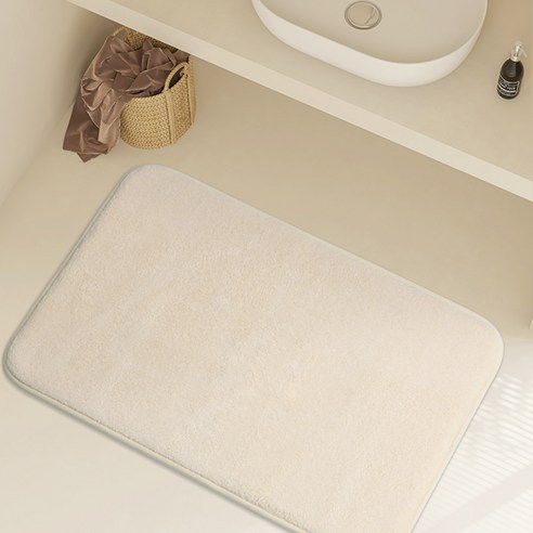 일상에 스며드는 포근함, 코멧 심플 메모리폼 발매트