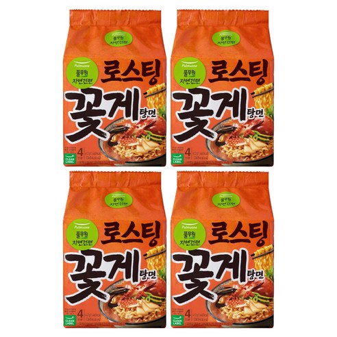 생면식감 로스팅 꽃게탕면, 16개