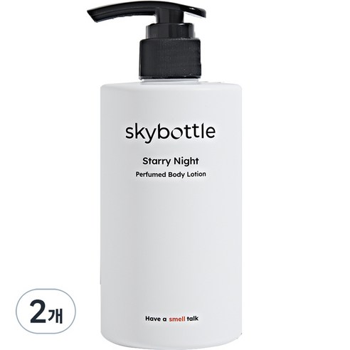 스카이보틀 퍼퓸 바디로션 스태리나이트, 300ml, 2개