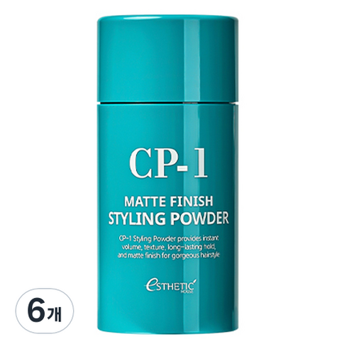 씨피원 매트 피니쉬 스타일링 파우더, 6개, 6g