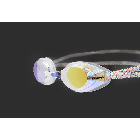수영 애호가와 선수 모두를 위한 뛰어난 성능과 편안함을 제공하는 피닉스 헬캣 미러 패브릭 수경