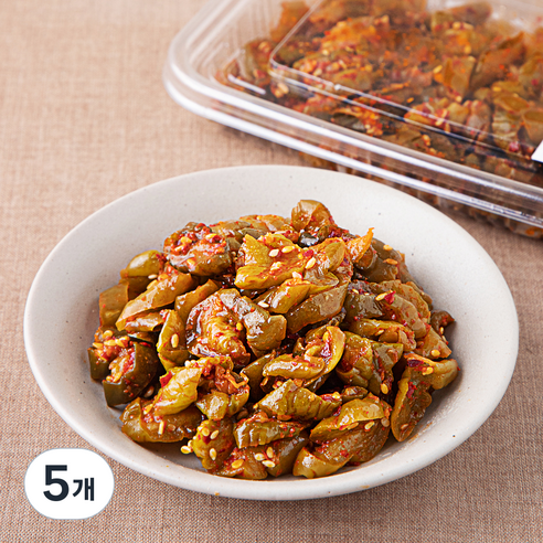 식탁위의사계 아삭 오이지 무침, 110g, 5개