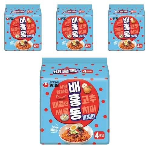 농심 배홍동 비빔면, 16개