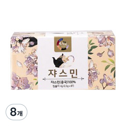 다예 쟈스민 각티백, 0.5g, 8개입, 8개